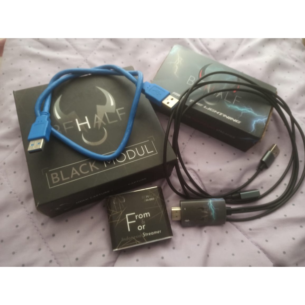 BEHALF MODULE GAME CAPTURE DAN KABEL MHL