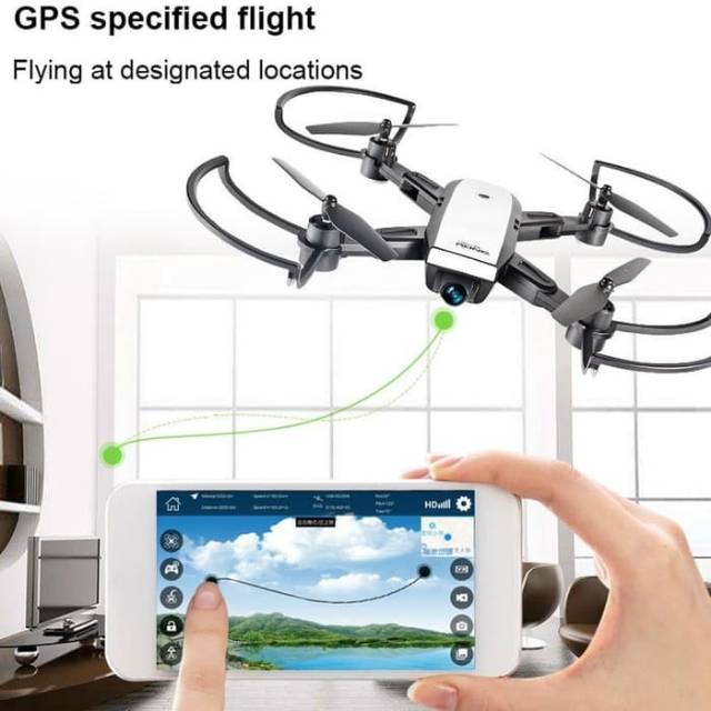 GPS DRONE Quadcopter Drone WiFi 2MP 720P Camera