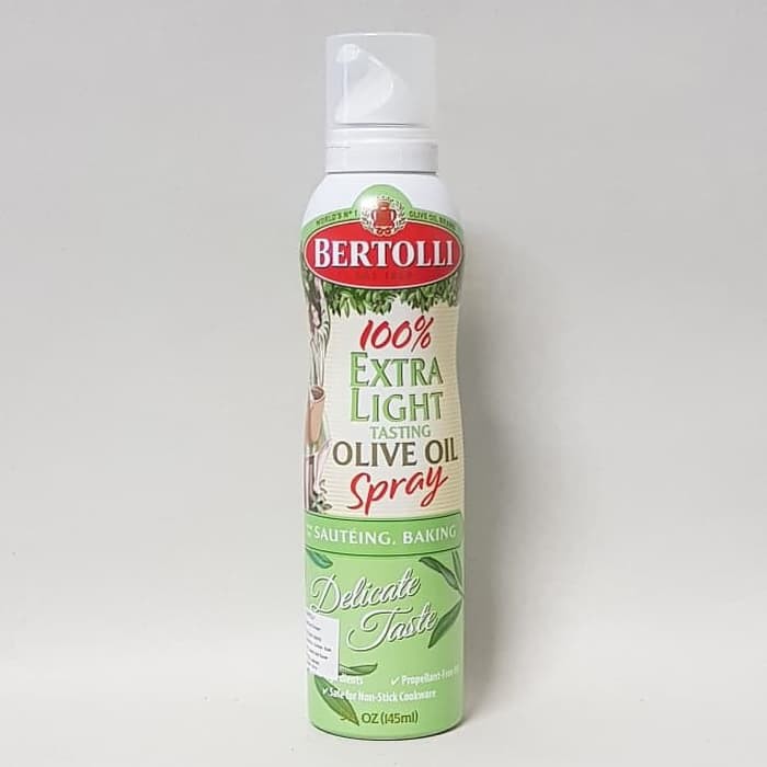Jual BERTOLLI Extra Light Olive Oil Spray 145 ml Shopee Indonesia
