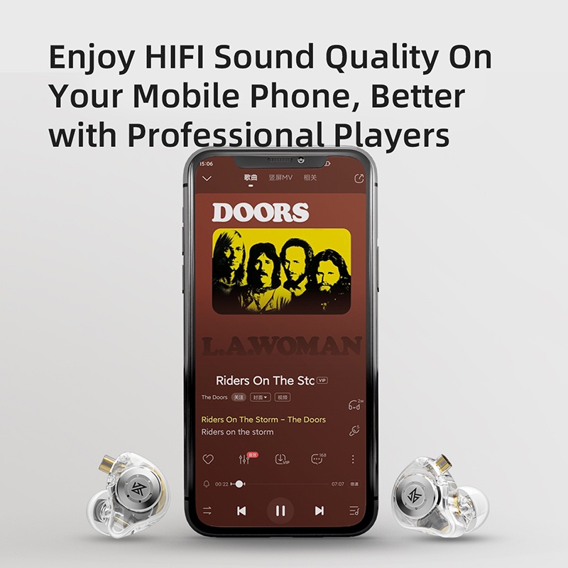 KZ EDX Pro BassHead In Ear Earphone with MIC - GARANSI RESMI