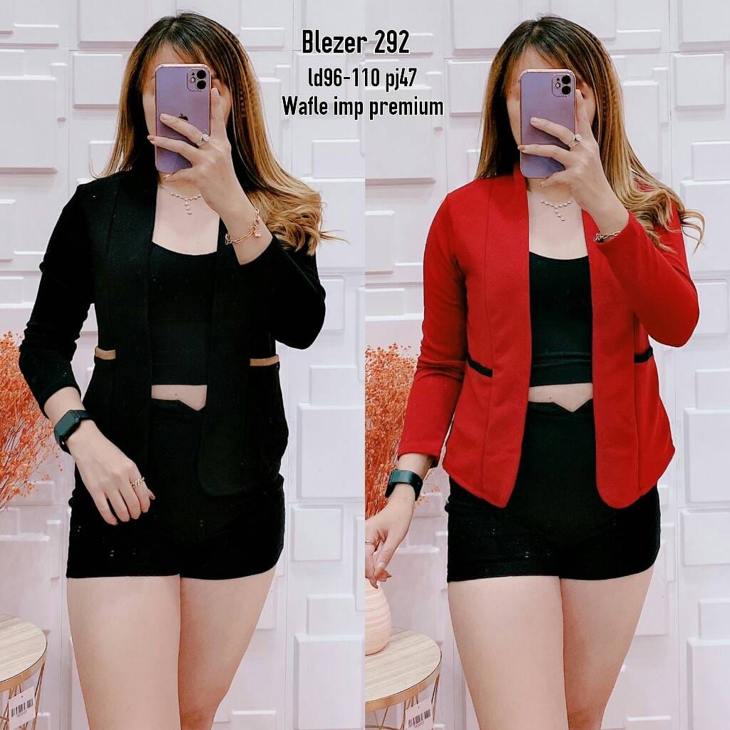 292 BLAZER POLOS LD 96-110CM WAFFLE IMPORT PREMIUM QUALITY