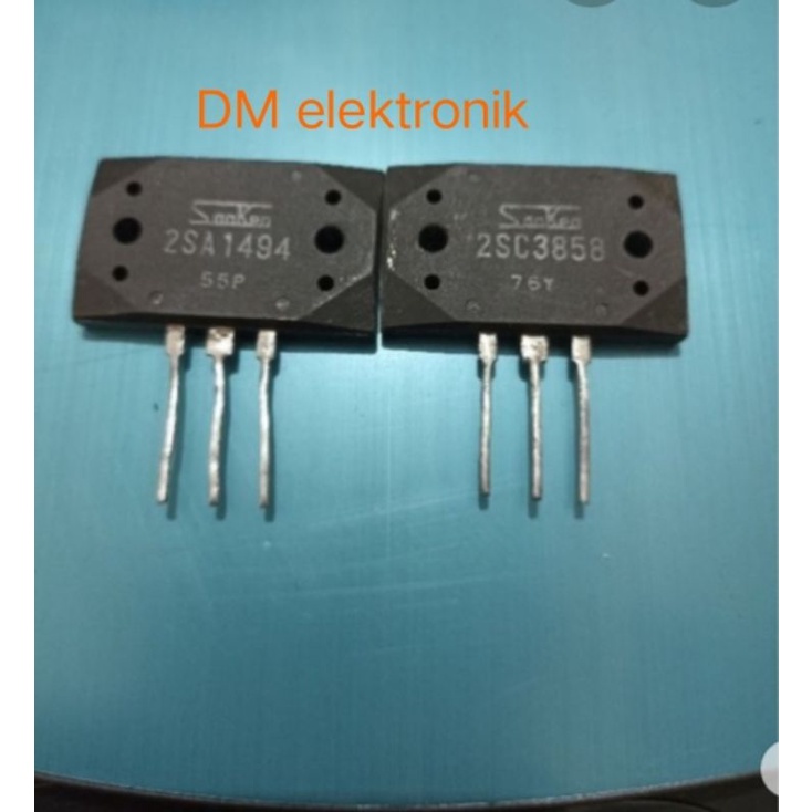 sanken 2SA 1494/2SC 3858 original Japan cabutan