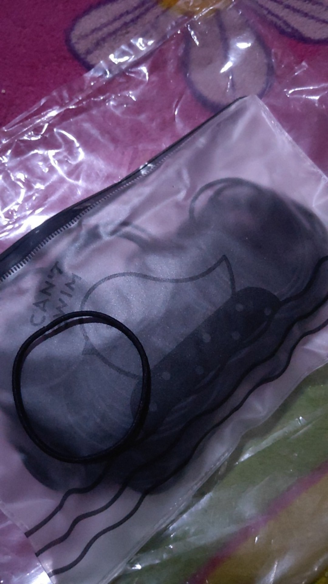 Millennio Ik01 Ikat Rambut Korea I Can Swim Isi 100 Pcs Warna Warni