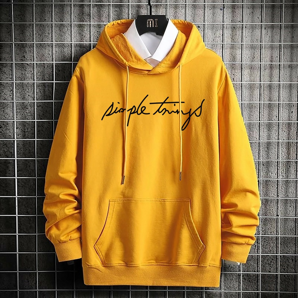 AMOSJKT28.SWEATER SIMPLE THINGS/HOODIE LENGAN PANJANG/HOODIE PRIA WANITA