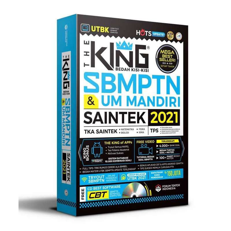 Preloved Buku THE KING SBMPTN &amp; UM MANDIRI SAINTEK 2021