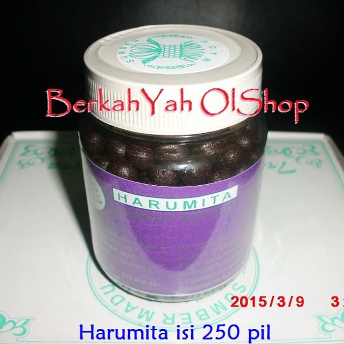 

HARUMITA EMPOT SUPER 250 pil Jamu Madura Rapet Keset Hilang Bau