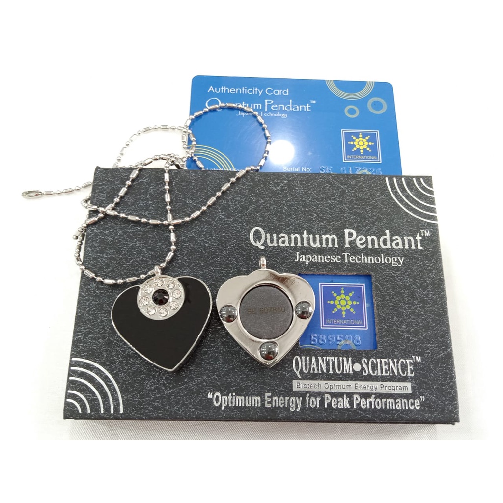 kalung kesehatan kalung magnet kalung quantum pendant bio ion M2