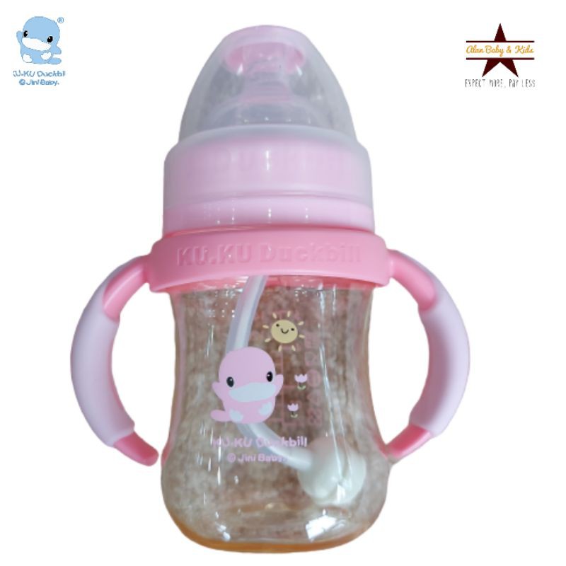 Ku.Ku Duckbill Pes Bottle with Handle 280ml - KU5836