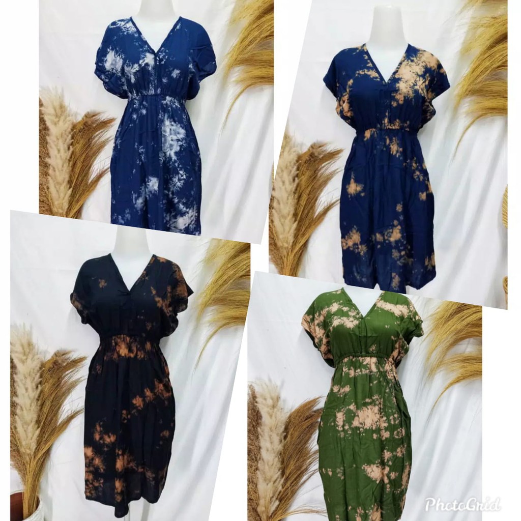 DASTER MANOHARA PENDEK MOTIF TIE DYE