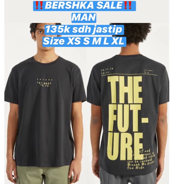 BERSHKA MAN T-shirt sale