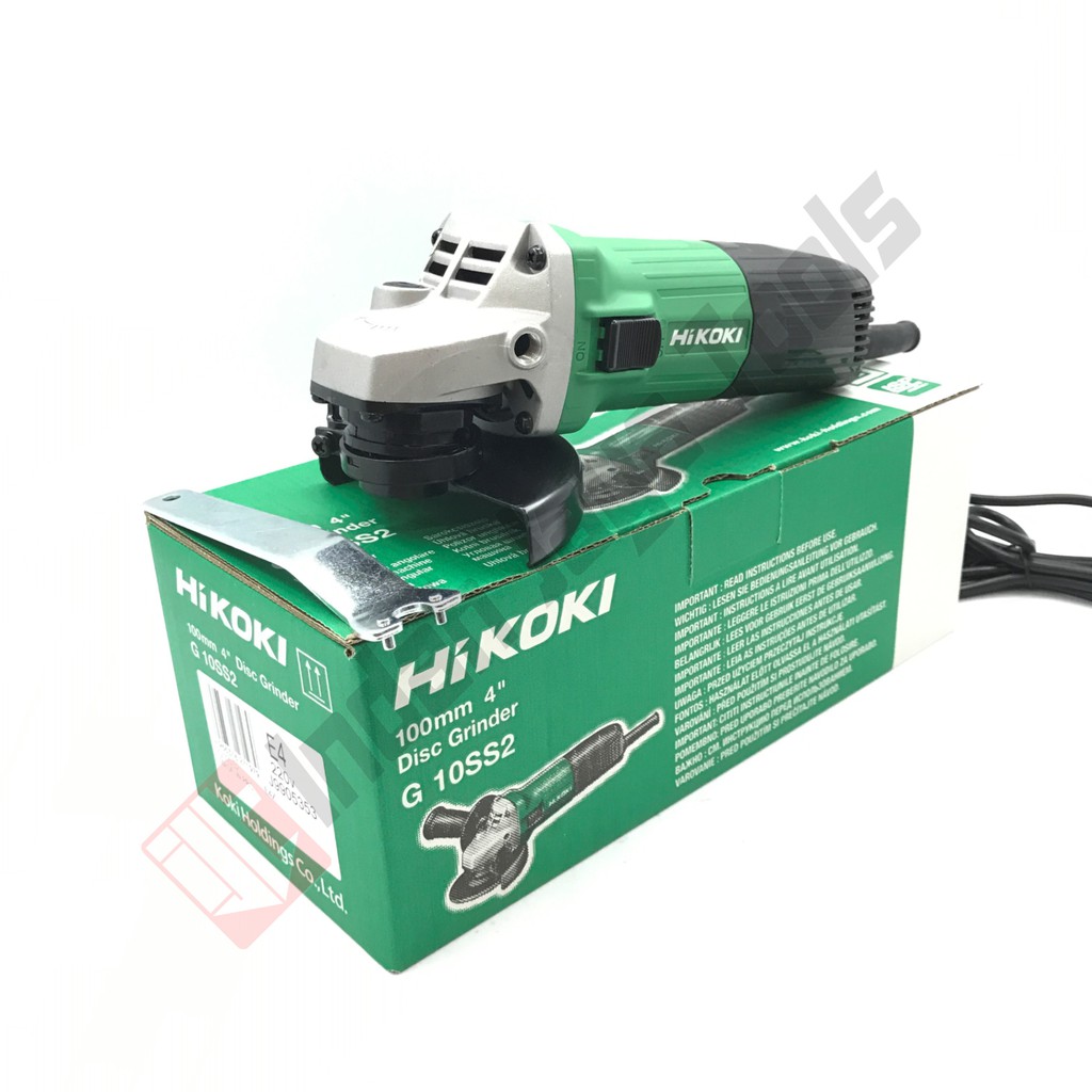 Jual HIKOKI G10SS2 Disc Grinder HITACHI / Mesin Gerinda Tangan 4 Inch
