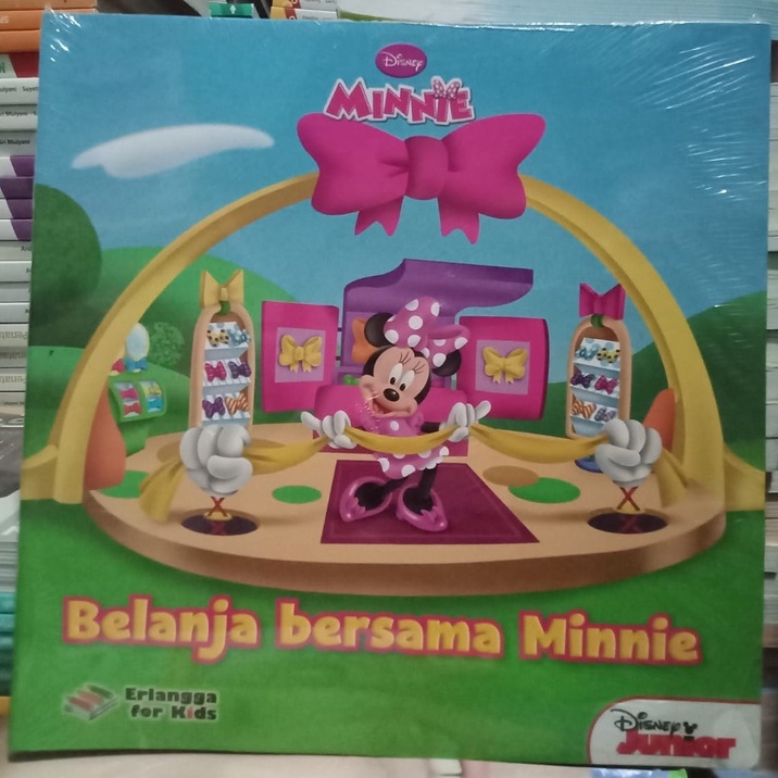 BUKU ANAK BELANJA BERSAMA MINNIE DISNEY JUNIOR