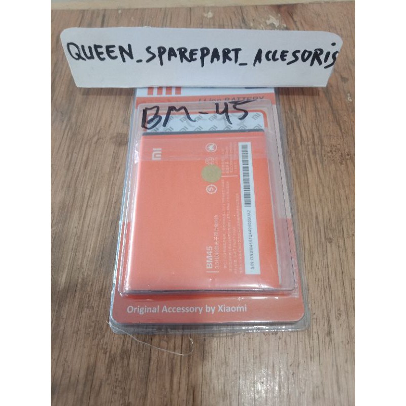 BATERAI XIAOMI BM45 NOTE 2/ NOTE 2 PRIME OEM ORIGINAL