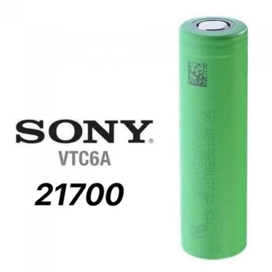 baterai vape Sony VTC 6A 4000mAh 30A 21700 Battery 100% Authentic