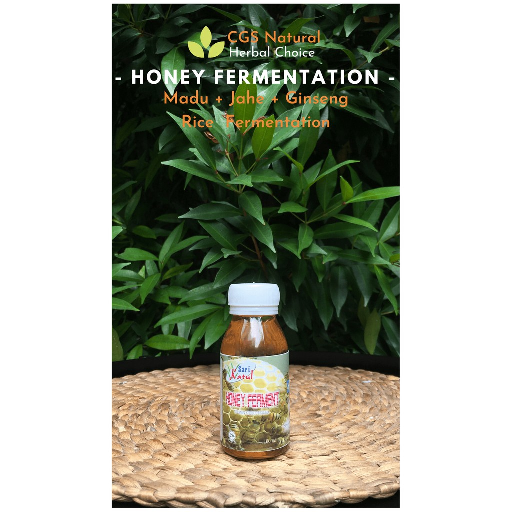 

Honey Fermentation Minuman Herbal Penguat Imun Tubuh 100 Ml