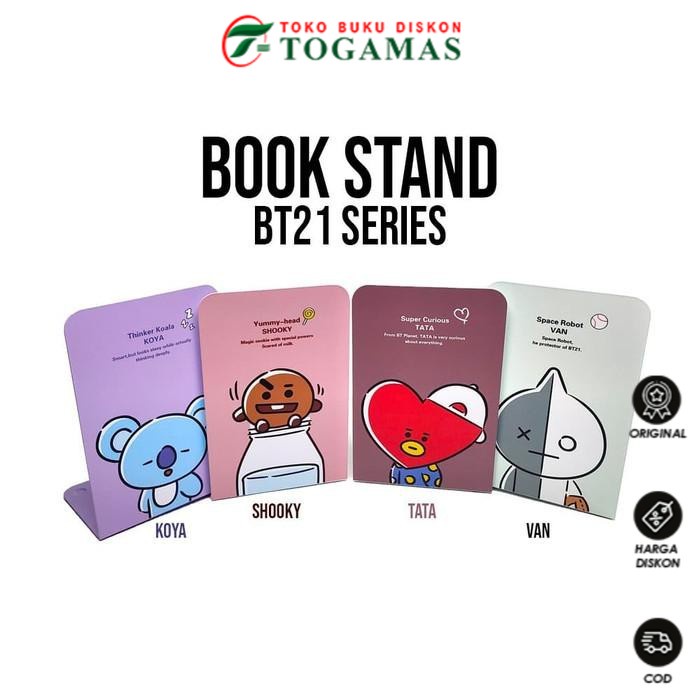 

READY !! BOOK END STANDART FANCY BT21