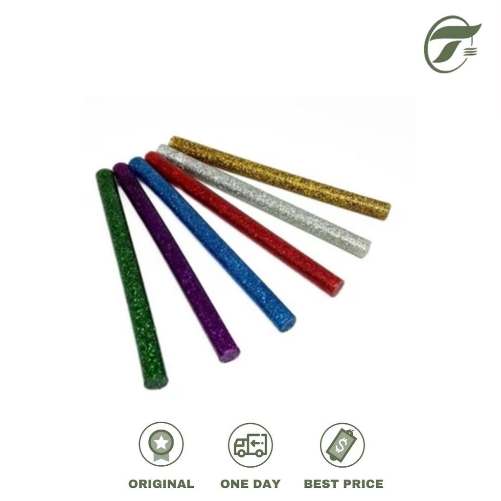 

REFILL LEM TEMBAK BESAR GLITTER 6 WARNA 17.5CM DIAMETER 1CM 6PCS/PACK