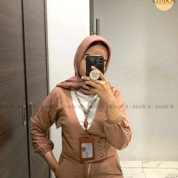 

♠ LANYARD TENUN / ID CARD HOLDER TALI - 3 SLOT KARTU serbuuu !