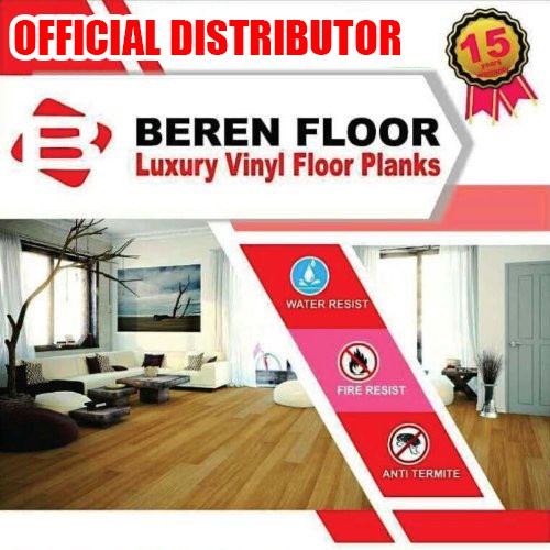 Distributor Lantai Vinyl 3mm BEREN FLOOR  Luxury Vinyl Floor Plank