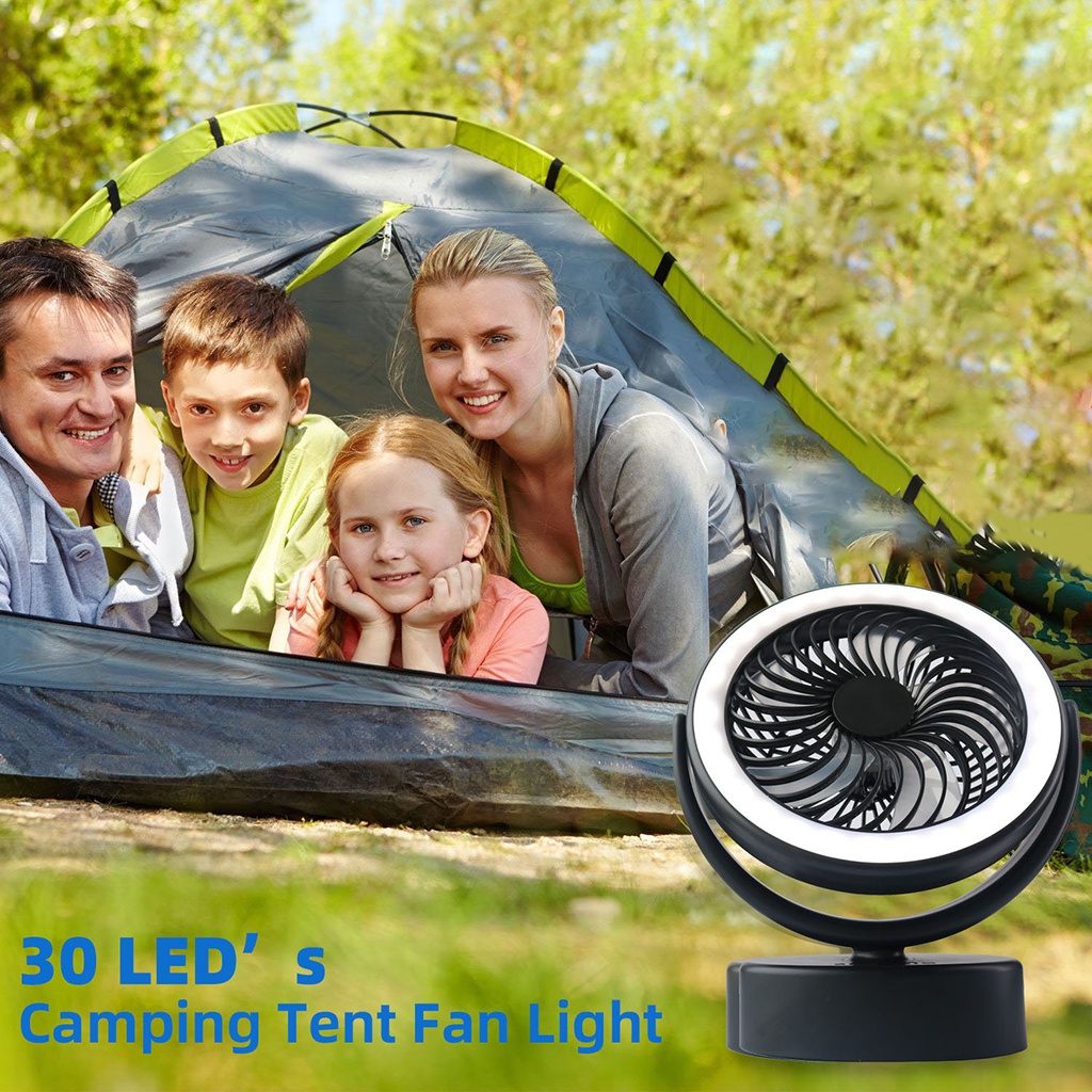 Bolehdeals Tent Fan Light Hiking Car Hanging Lightweight Camping Lantern Traveling Fan Shopee Indonesia