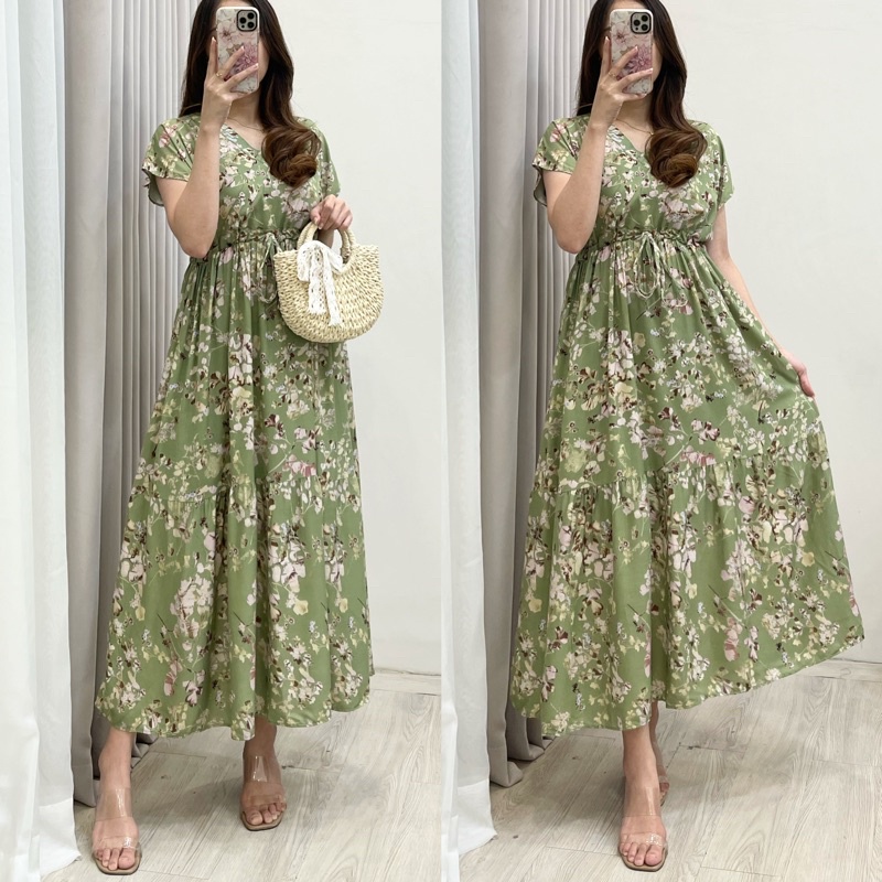 Daster Kimono Serut Homewear By Amariel-KS: Sage Osaka