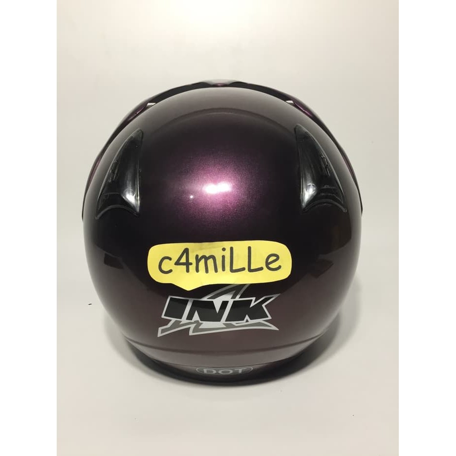 TERBARU DAN MURAH HELM INK CX 22 ORIGINAL PURPLE HALF FACE ,