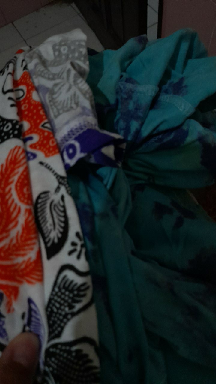 Setelan Cp Jumbo Kupu - Kupu, Bahan Kaos, Piyama, Baju Tidur, Batik Pekalongan, Batik Reza
