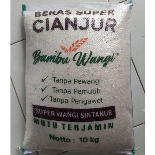 

Beras Pandan Wangi Murah - Merk Bambu Wangi 10 Kg