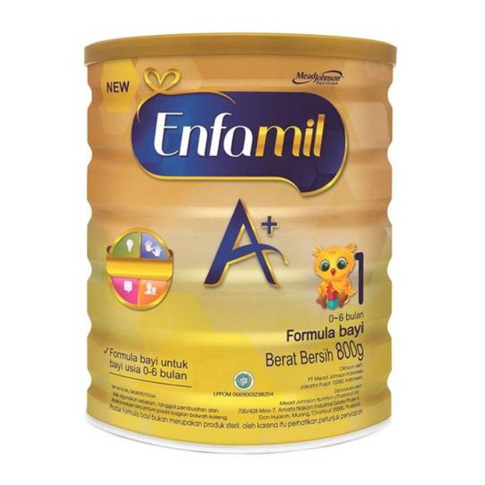 Jual Enfamil A+ 1 800 g atau gram (Mead Johnson) Shopee Indonesia