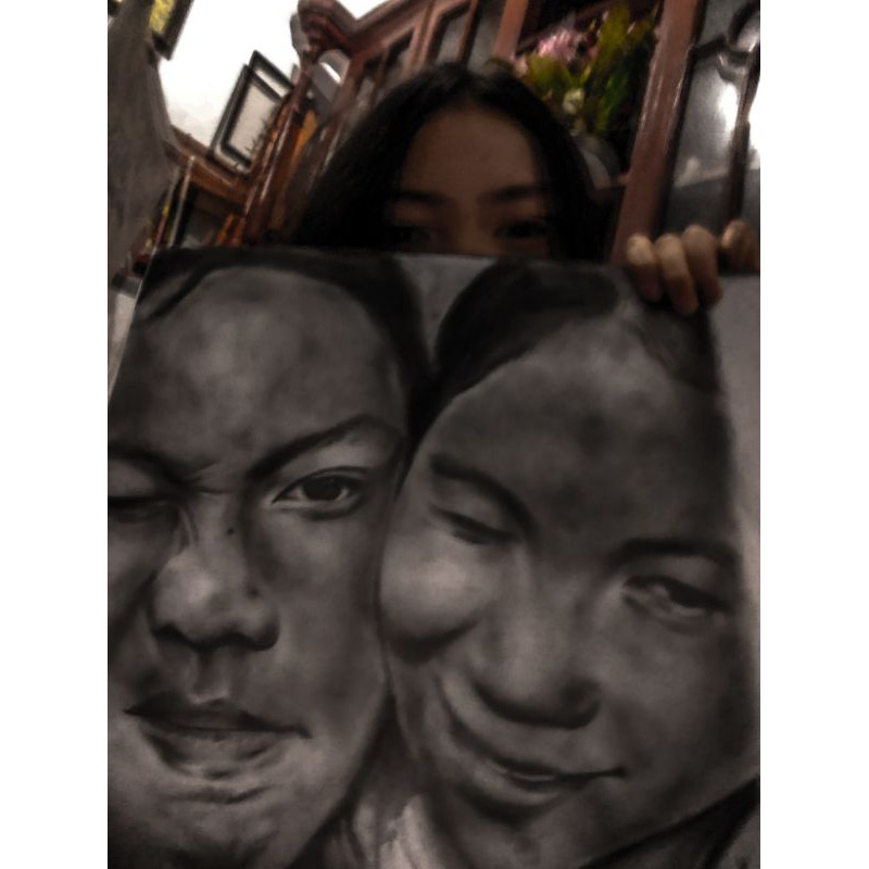 

SKETSA LUKIS MURAH 100% PENCIL