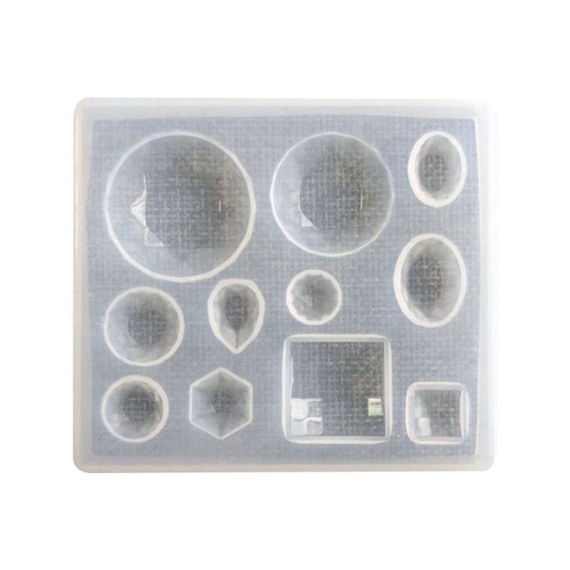 SIY  Crystal Epoxy Resin Mold Geometric Irregular Earrings Water Drops Square Pendant Casting Mould Handmade DIY Crafts