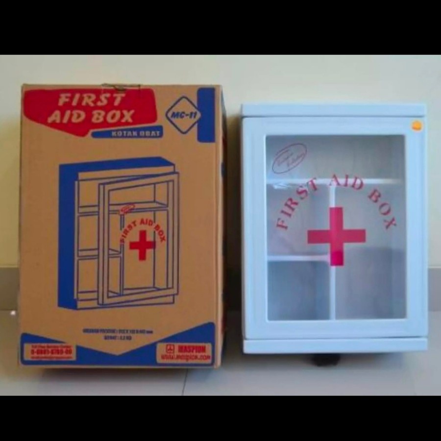 KOTAK OBAT WALL CABINET AID BOX MC-11 MASPION | KOTAK P3K | TEMPAT OBAT OBATAN