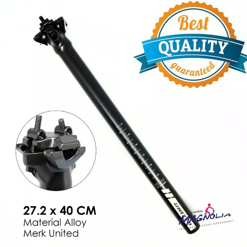 sitpost seatpost tiang sadel united panjang 40 cm