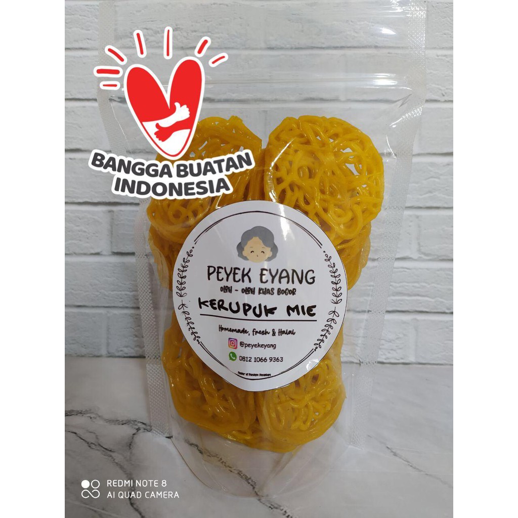 

KERUPUK MIE KUNING MENTAH ORIGINAL | KRUPUK MIE KUNING PREMIUM