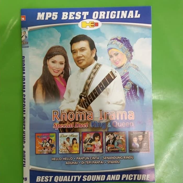 Kaset Mp5 Best Seller Lagu Rhoma Irama Spesial Duet King Quen