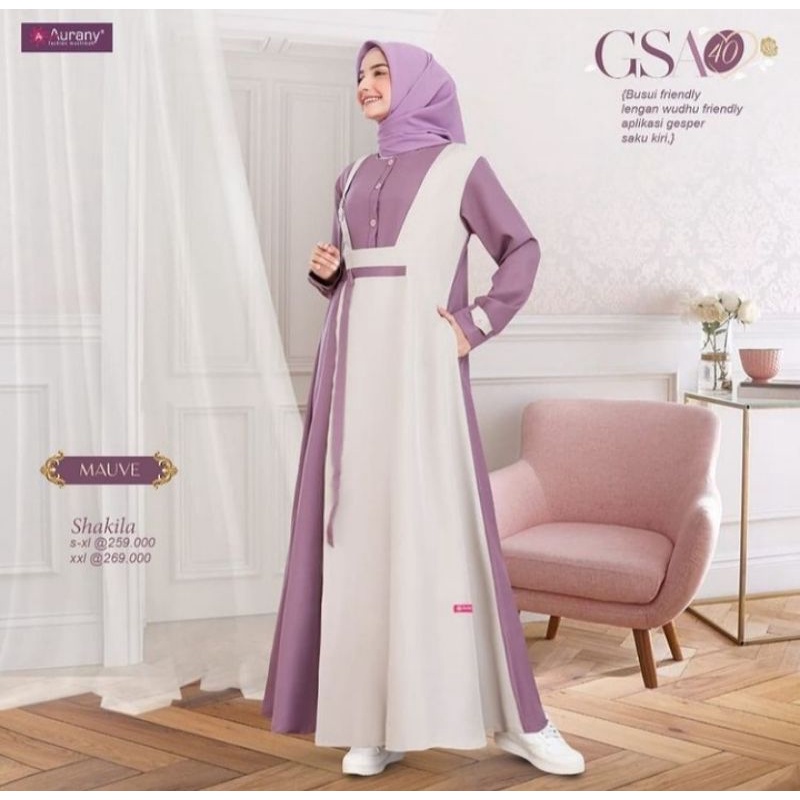 GAMIS AURANY TERBARU GSA 40