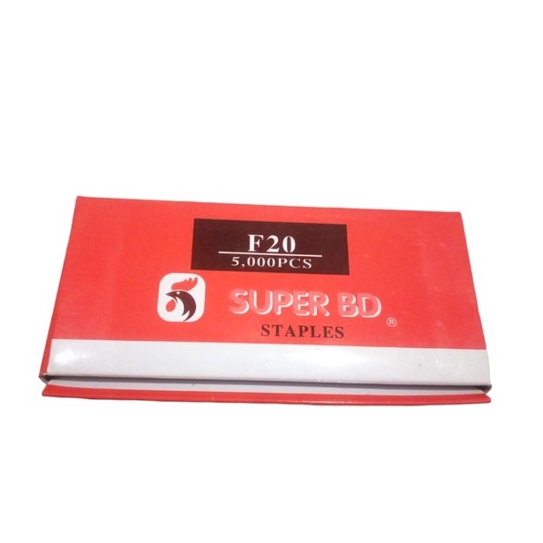 

Isi Paku Tembak F20 / Super BD Primero Isi paku tembak staples 20mm air nailer F-20