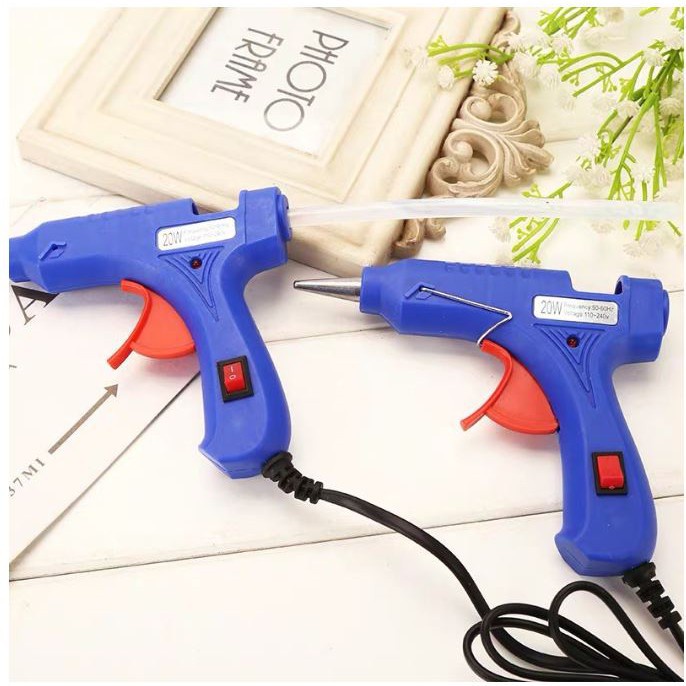 Pistol Lem Tembak 20 watt / Hot Melt Glue Gun On Off