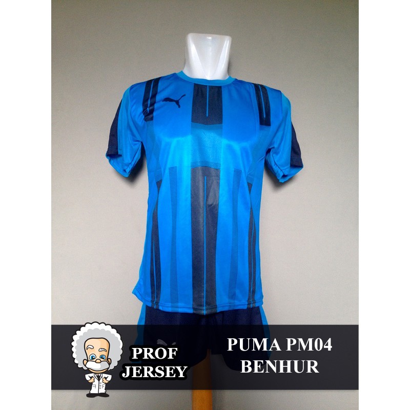 Baju Kaos Celana Olahraga Jersey Bola Setelan Futsal Puma PM04 Murah