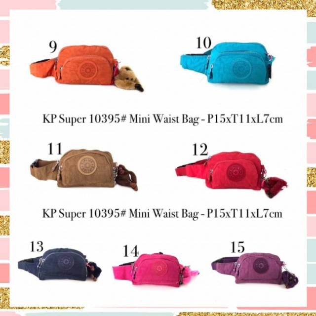 Tas pinggang mini kp 10395 super/waist bag