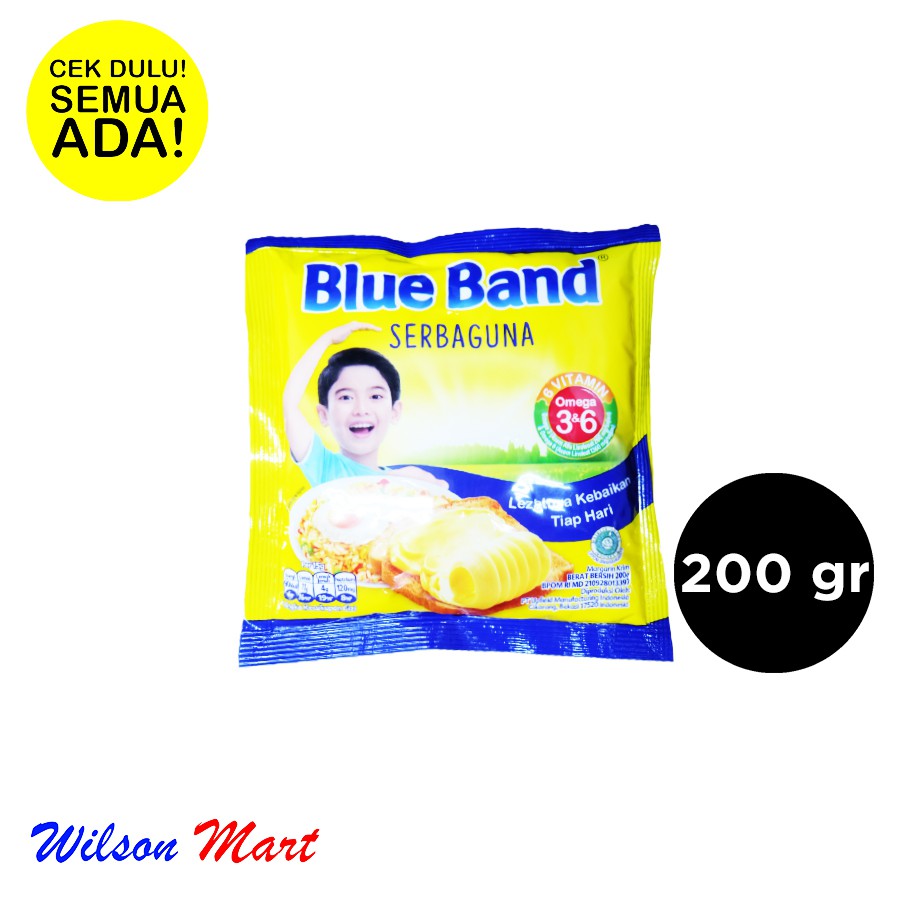 

BLUE BAND SERBAGUNA 200 GRAM