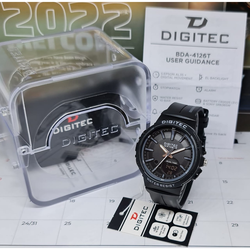 Jam Tangan Wanita DIGITEC DG-4126 Original/DA-2126 Jam Tangan Digitec Original 100%