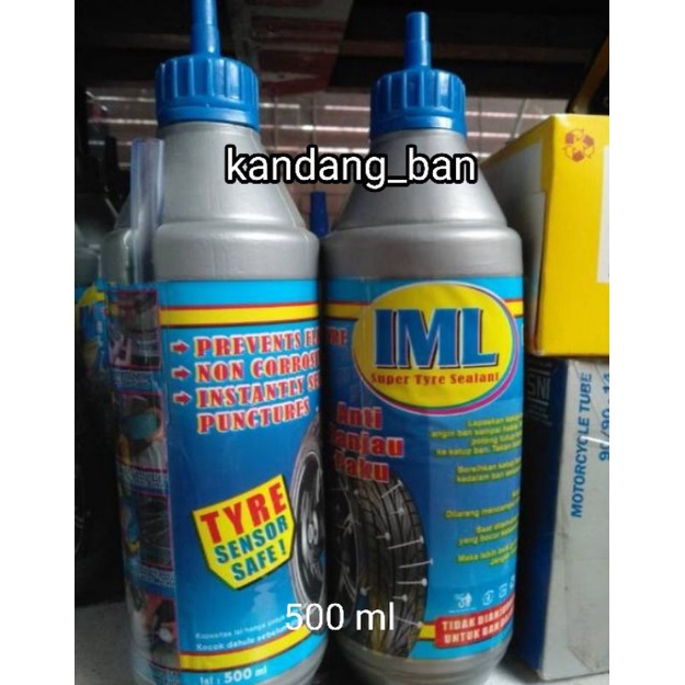 CAIRAN ANTI BOCOR BAN TUBLES IML 500 ML UNTUK BAN MOTOR DAN MOBIL