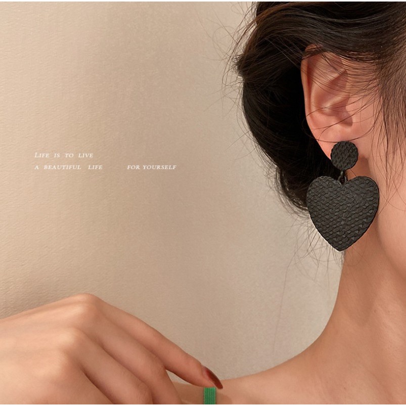 925 jarum perak indah high-grade anting-anting untuk wanita Eropa dan Amerika musim gugur dan musim
