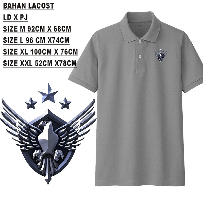 FF KAOS KERAH PRIA /KAOS PRIA LOGO / POLO SHIRT 005