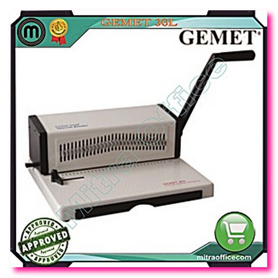 

GEMET 30L/Mesin jilid/Mesin hitung uang/Mesin laminating/Mesin penghancur kertas/Absensi/Brankas/Atk