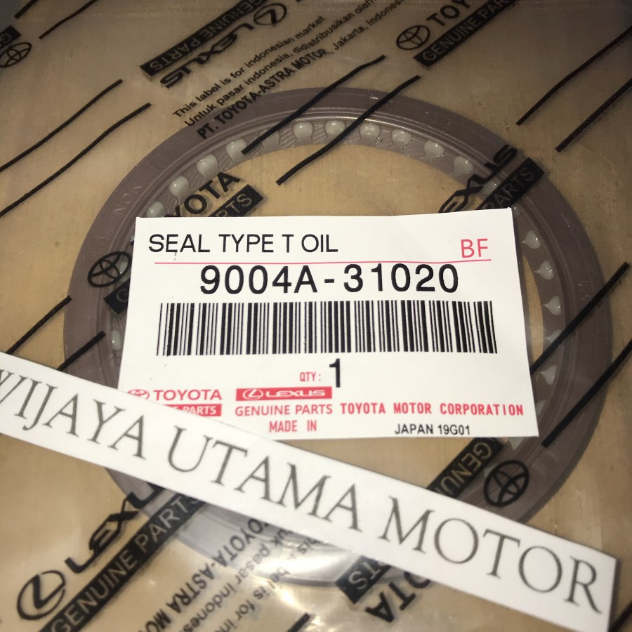 SEAL CRANKSHAFT REAR SIl KRUK AS BELAKANG AVANZA XENIA GRAN MAX LUXIO RUSH TERIOS