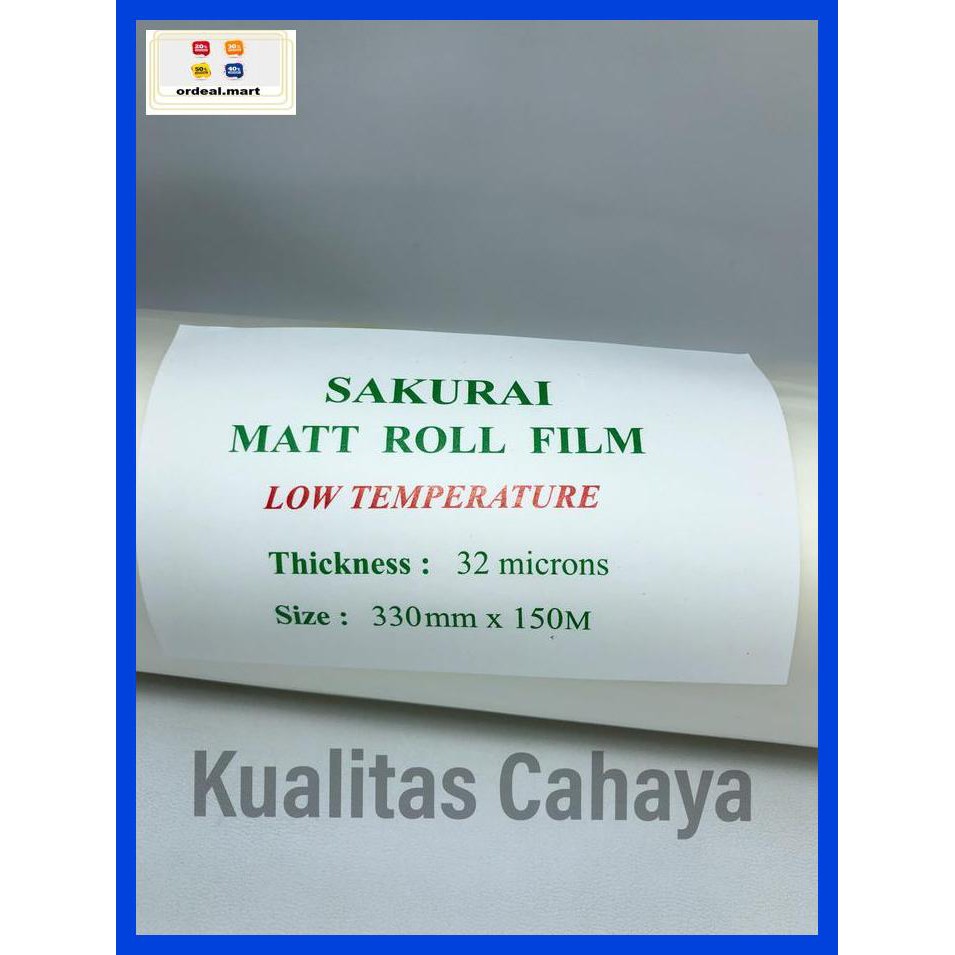 

6Rtiut7- Plastik Laminating Sakurai Doff 330 5Ea5W5-