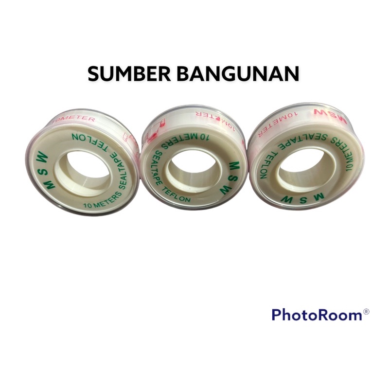 SEAL TAPE PIPA AIR / ISOLASI PIPA AIR / SELOTIP JUMBO