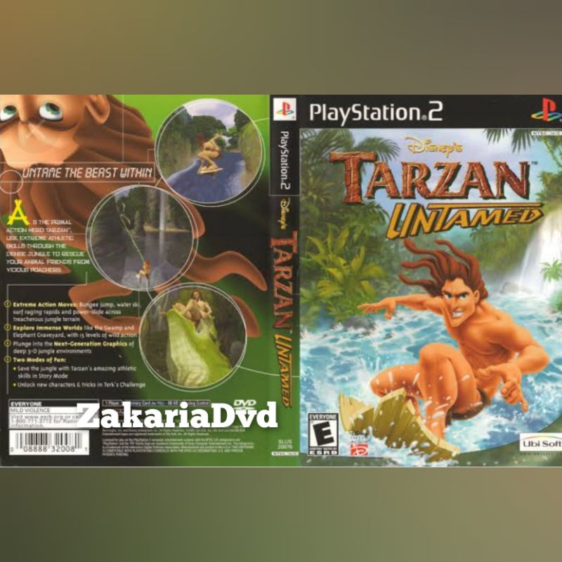 Game Ps 2 Tarzan Untamed